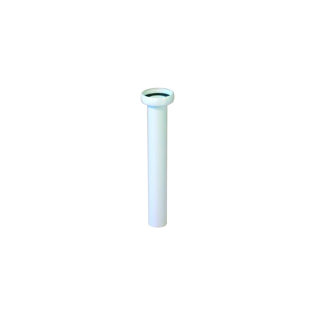 Produktbild för PURUS teleskoprör i vit PP-plast 32 mm x 1 1/4" längd 200 mm