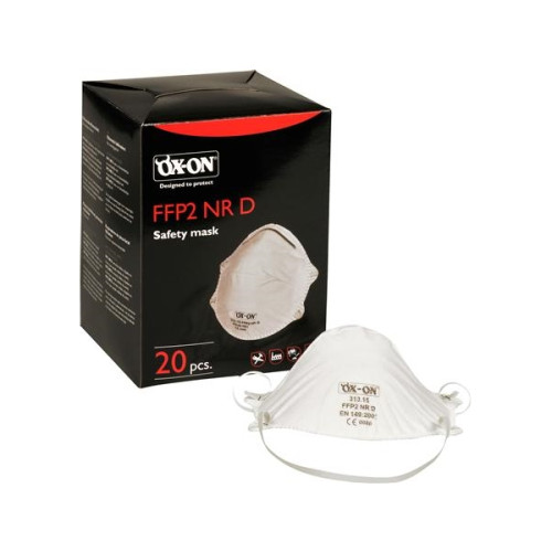 OX-ON Dammskydd utan ventil FFP2NR D