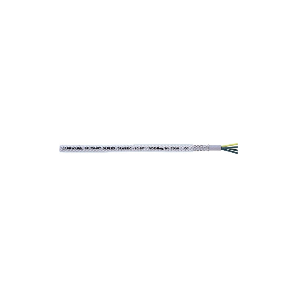 Produktbild för Lapp ÖLFLEX CLASSIC 110 SY, 1 m, 10 mm ², Metallisk, Koppar,...