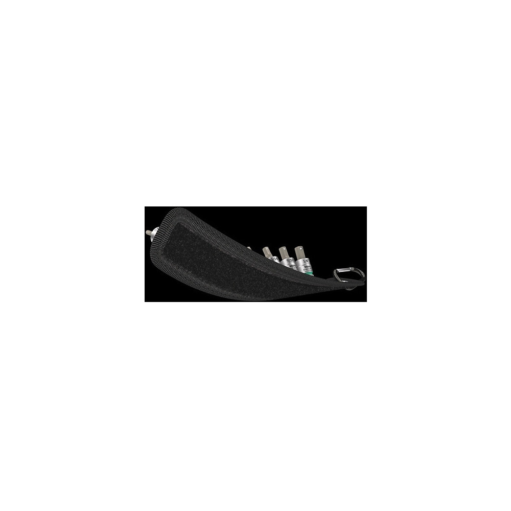 Produktbild för Wera Belt A 2, Hylssats, 1/4", Metrisk, 8 huvuden, 3,4,5,6,7...
