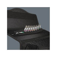Produktbild för Wera Belt A 2, Hylssats, 1/4", Metrisk, 8 huvuden, 3,4,5,6,7...