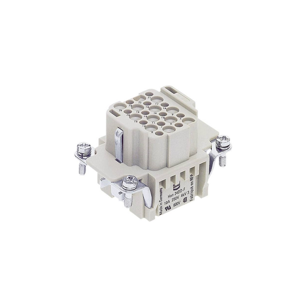 Produktbild för HARTING kontaktinsats HAN DD stl 6B hona crimp max 2,5mm2, 1...