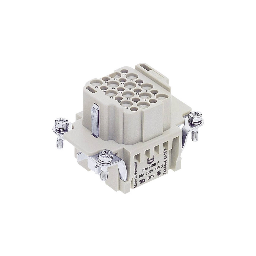 Produktbild för HARTING kontaktinsats HAN DD stl 6B hona crimp max 2,5mm2, 1...