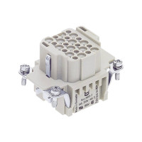 Produktbild för HARTING kontaktinsats HAN DD stl 6B hona crimp max 2,5mm2, 1...
