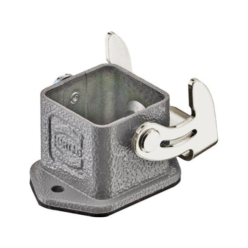 Harting Harting metall frontkåpa/uttag för paneldosa (genomgång) rak...