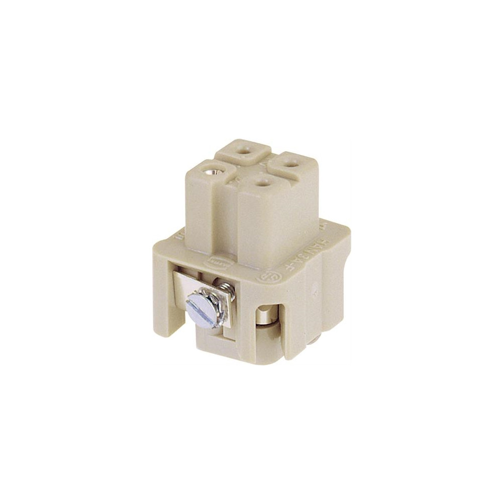Produktbild för HARTING bussningsinsats Han® A 09 20 003 2711 + PE-skruvar (...