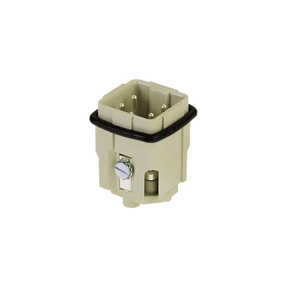 Produktbild för HARTING hane-insats HAN 3 A med skruvplint, max 2,5 mm2, 10A...