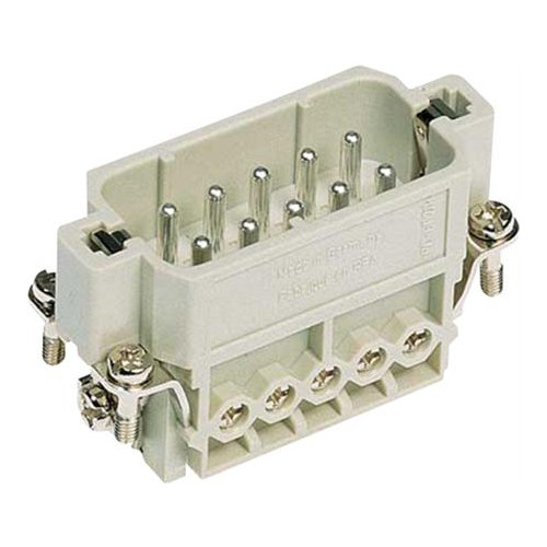 Harting Harting skruvanslutning (insats) 0,75-2,5 mm2 10+PE hane 250...