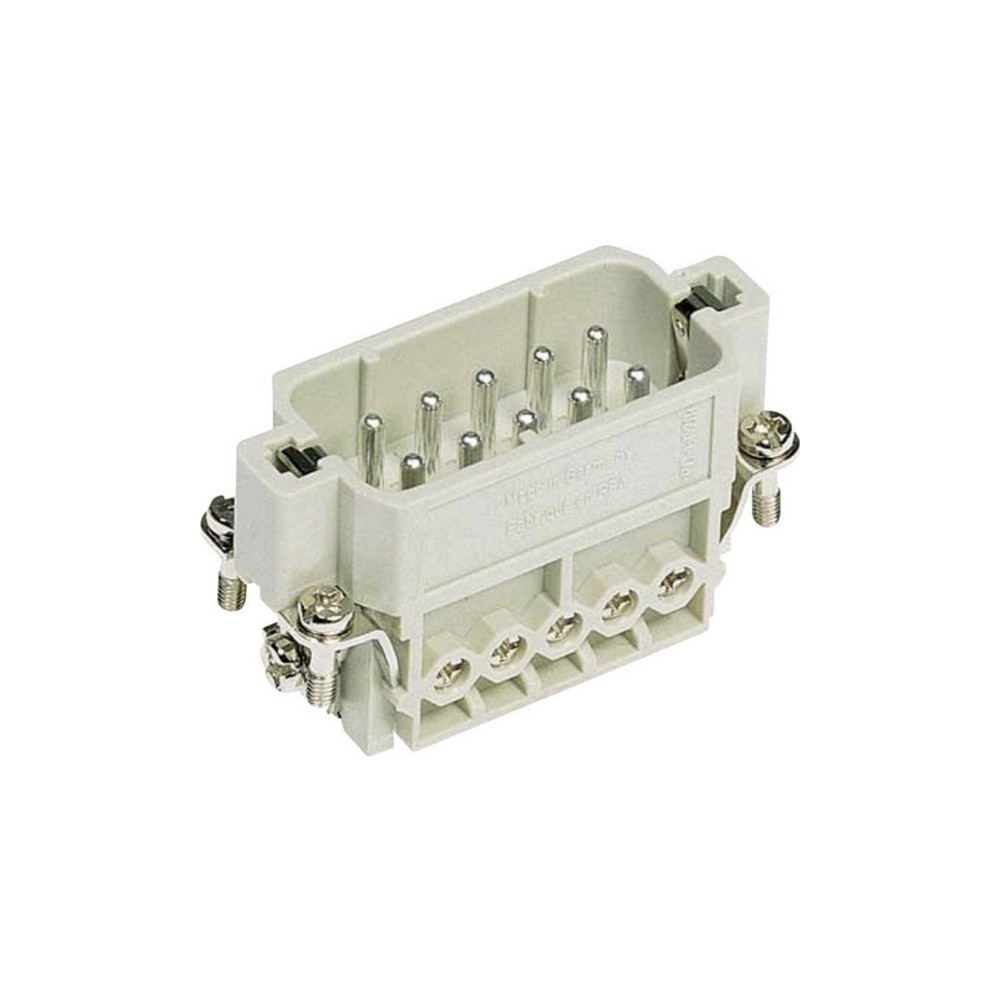 Produktbild för Harting skruvanslutning (insats) 0,75-2,5 mm2 10+PE hane 250...