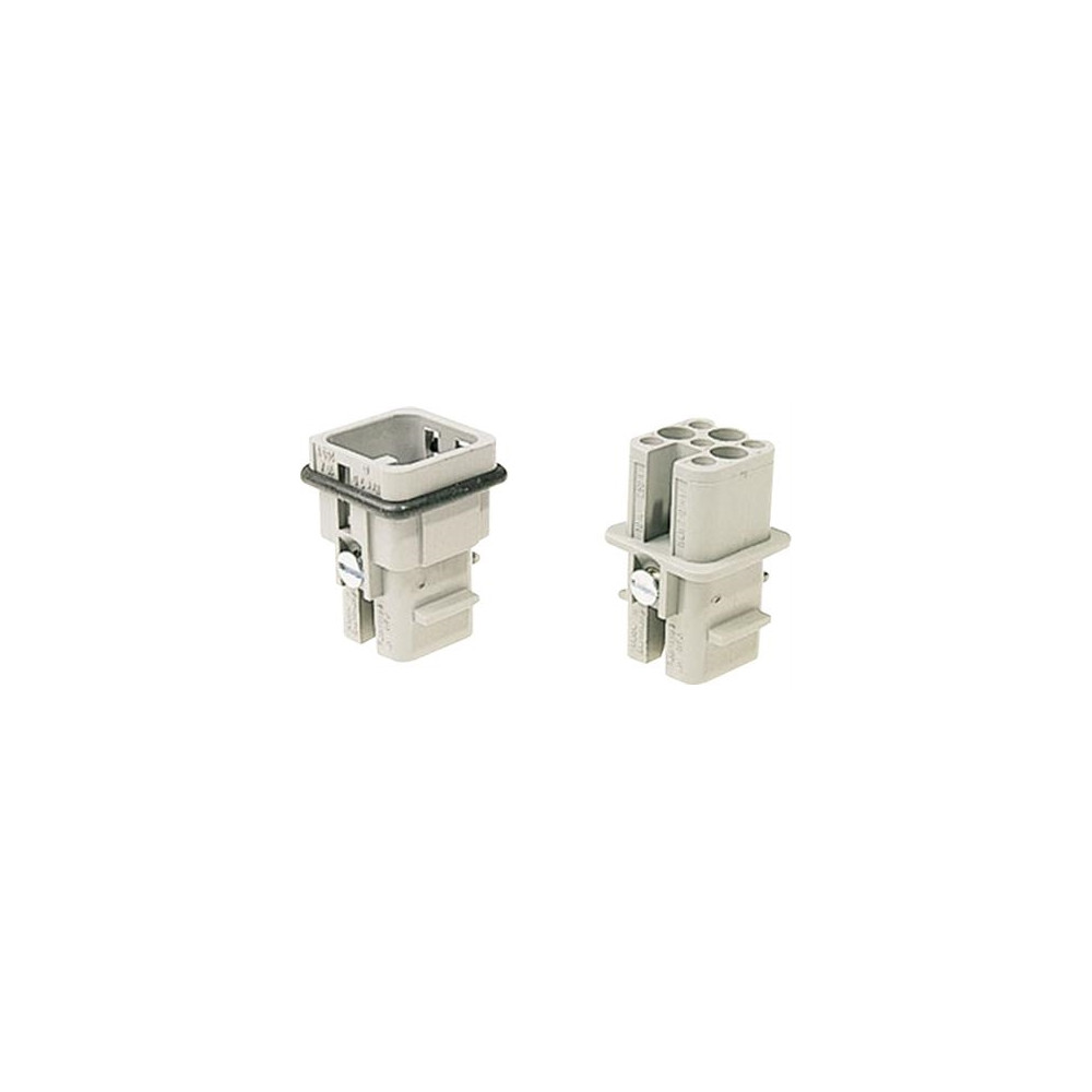 Produktbild för Harting insats Han® D 09 21 007 3131 7 + PE för press, 1 st...