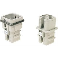 Produktbild för Harting insats Han® D 09 21 007 3131 7 + PE för press, 1 st...
