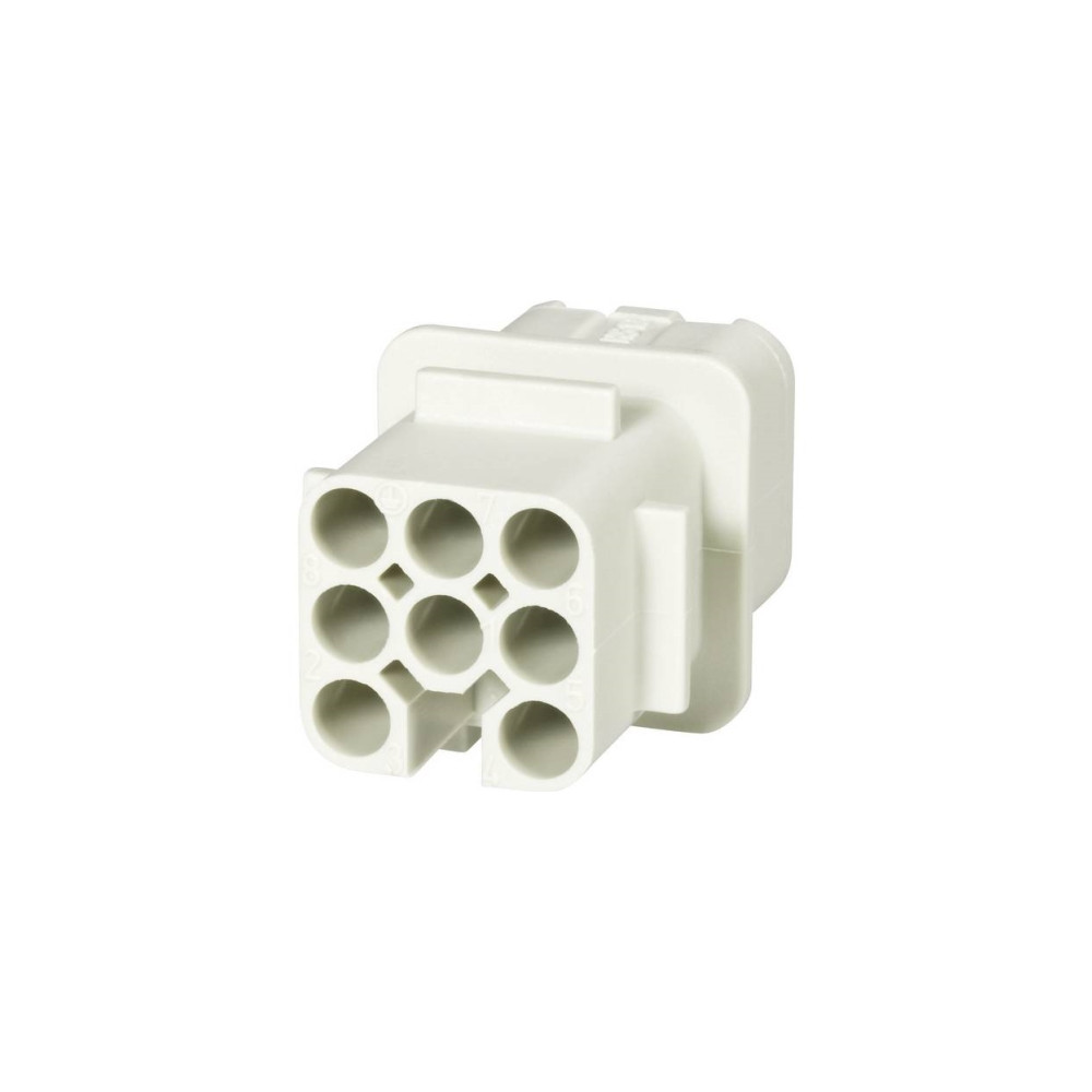 Produktbild för Harting insats Han® D 09 36 008 3101 8 + PE för krymp (1 st)