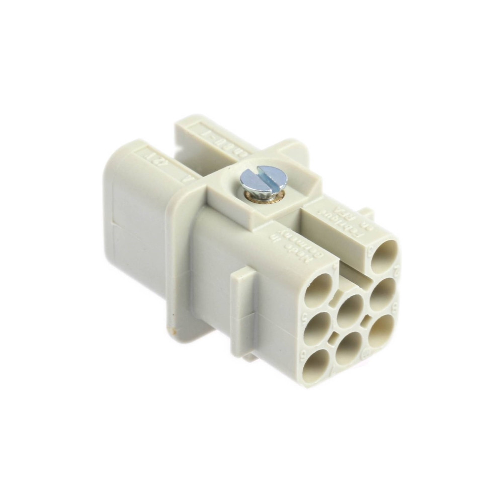Produktbild för Harting insats Han® D 09 36 008 3101 8 + PE för krymp (1 st)