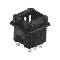 Produktbild för Harting 09 70 006 2616 Stiftindsats Han® Staf 6 Skruer 1 stk