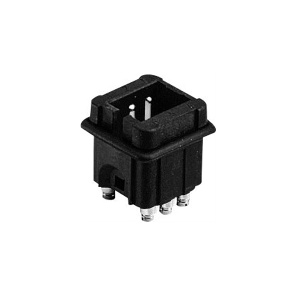 Produktbild för Harting 09 70 006 2616 Stiftindsats Han® Staf 6 Skruer 1 stk