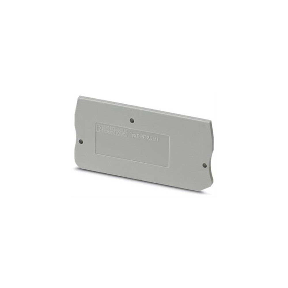 Produktbild för Phoenix Contact ändplåt/ändstycke grå D-PTTB 2,5 3211634, 2,...