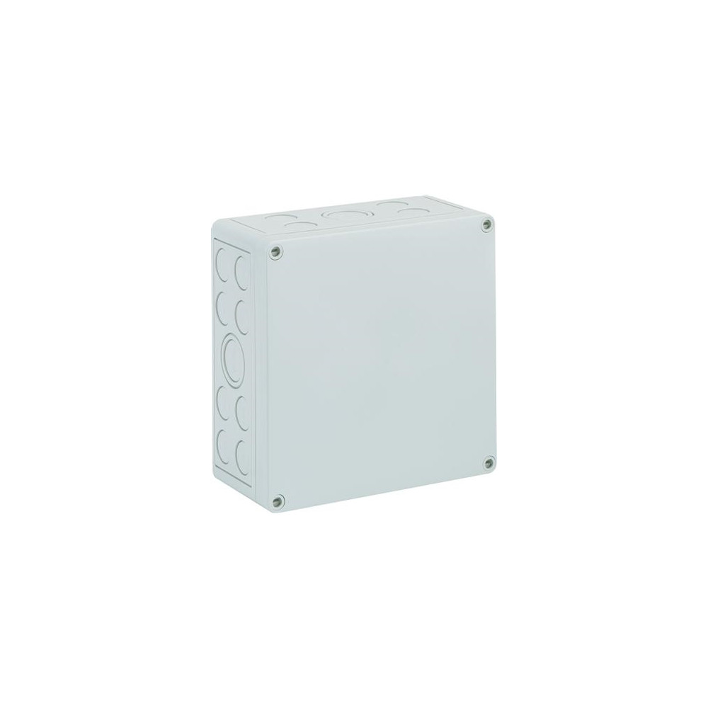 Produktbild för Montagebox PS1818-11 BxHxD 180 x 180 x 111 mm IP 66, grå RAL...