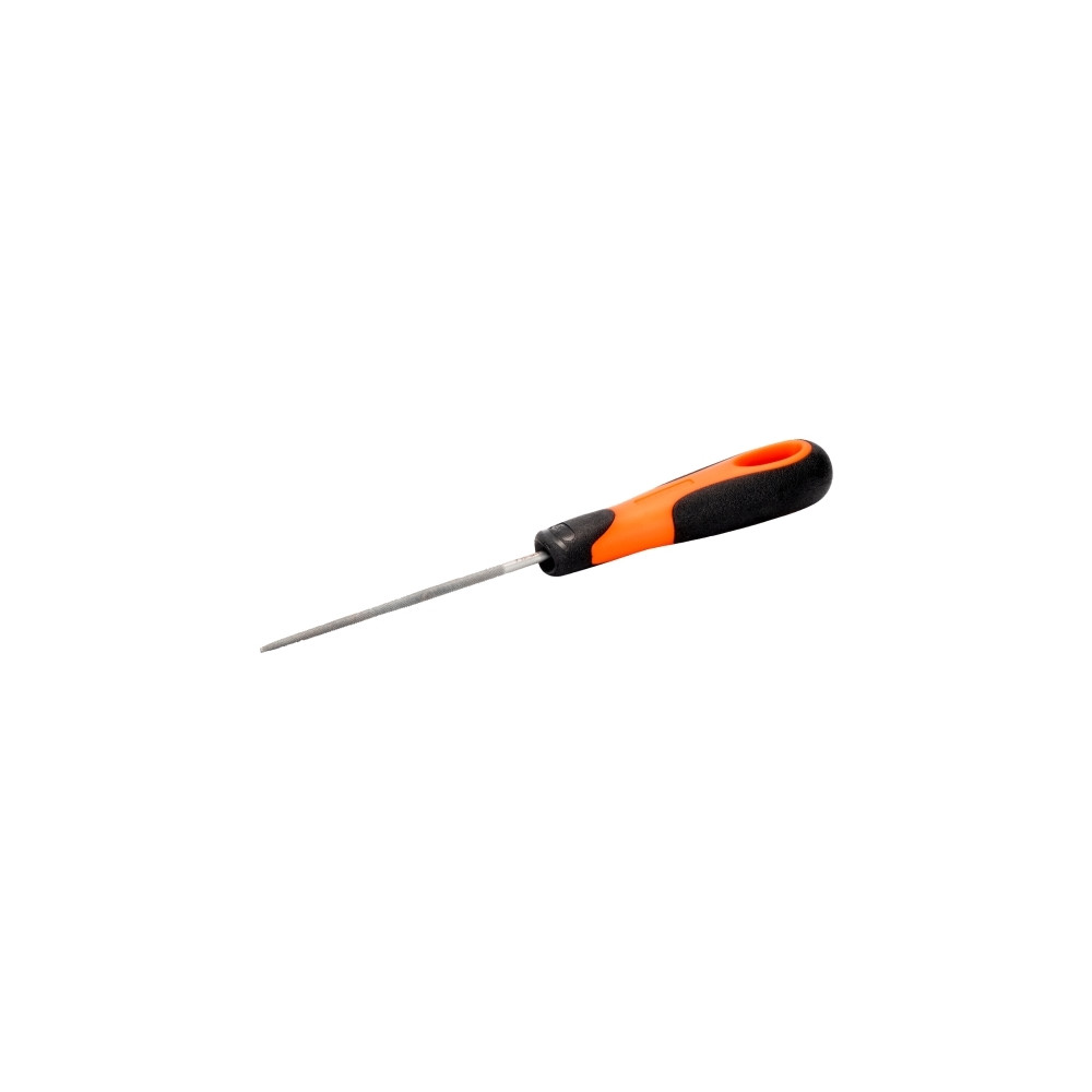 Produktbild för Bahco ERGO 1-230-10-1-2, Fil, Rund fil, Medelfin, Plast, Sva...