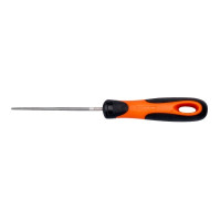 Produktbild för Bahco ERGO 1-230-10-1-2, Fil, Rund fil, Medelfin, Plast, Sva...