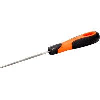Produktbild för Bahco ERGO 1-230-10-1-2, Fil, Rund fil, Medelfin, Plast, Sva...