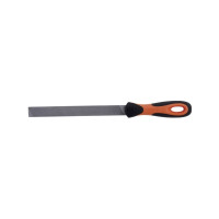 Produktbild för Bahco ERGO 4-138-06-1-2, Fil, Klämmapp, Medelfin, Plast, Sva...