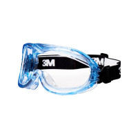 Produktbild för 3M Fahrenheit, Skyddsglasögon, Bygg/renovering, Kemiarbete,...