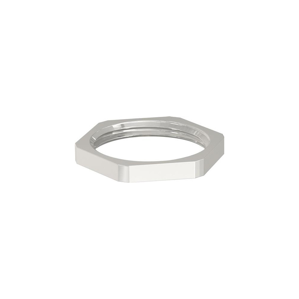 Produktbild för OBO Bettermann 2048965 116 M50 LGR PA låsmutter PG50 plast l...