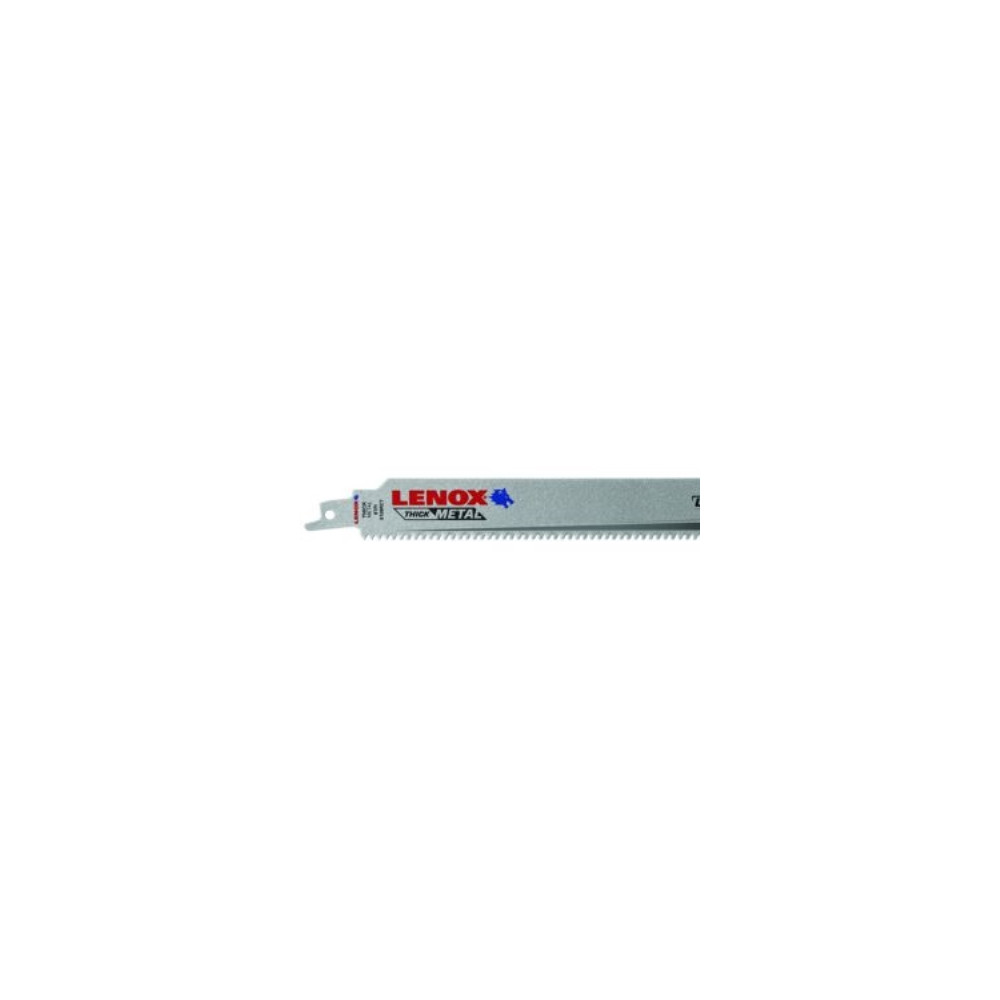 Produktbild för Lenox bajonettsågblad 229 mm LAZER CT 229x25x1.3 mm 8TPI met...
