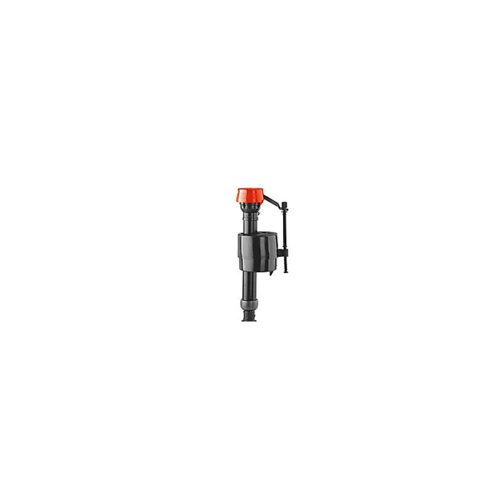 Produktbild för Fluidmaster universal flottörventil i mässing med bottenansl...