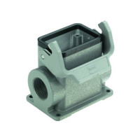 Produktbild för HARTING sockelhylsa/instickshus HAN 6 B, 1 x M25, hög konstr...