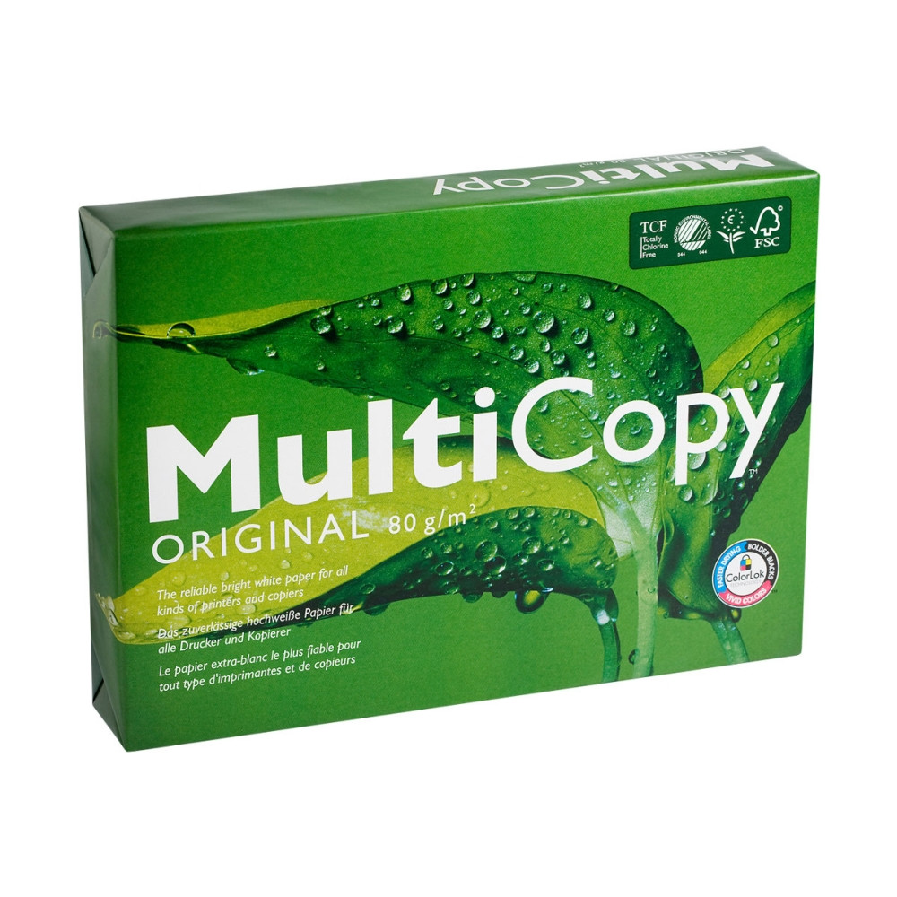 Produktbild för Skrivarpapper MultiCopy Original A3 160g vit