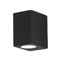 Produktbild för Nordtronic Alba - vägglampa - LED - totalt: 8 W - 3000 K - grafitgrå