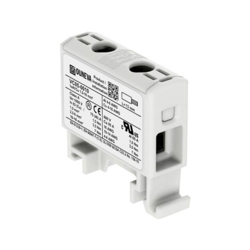 Ouneva Oy OTL isolerad universalklämma aluminium/koppar 1,5–16 grå mm²