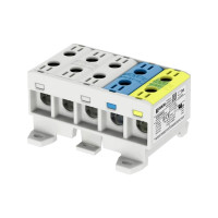 Produktbild för OTL isolerad universalklämma aluminium/koppar 5*(2,5-35) mm2...