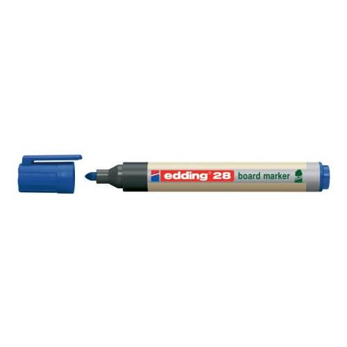 edding Whiteboardmarker edding 28 Ecoline, rund, ass. färger, box m...