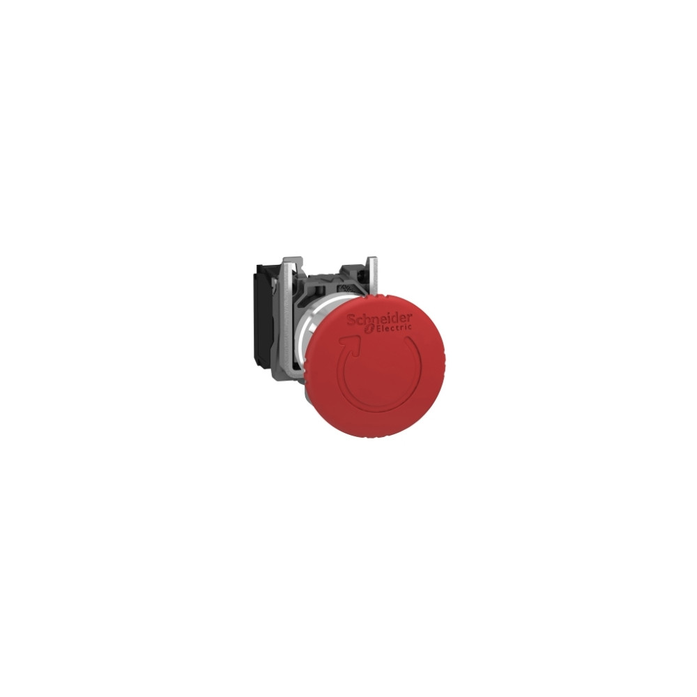 Produktbild för Schneider Electric XB4, Knapp, IP66, IK06, 40 mm, 82 mm, 47...