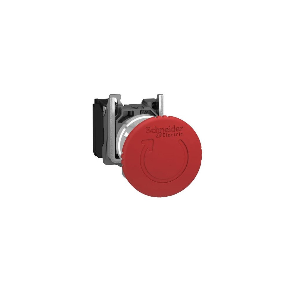 Produktbild för Schneider Electric XB4, Knapp, IP66, IK06, 40 mm, 82 mm, 47...