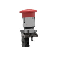 Produktbild för Schneider Electric XB4, Knapp, IP66, IK06, 40 mm, 82 mm, 47...