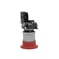 Produktbild för Schneider Electric XB4, Knapp, IP66, IK06, 40 mm, 82 mm, 47...