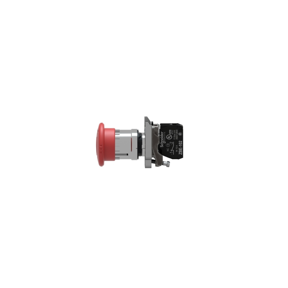 Produktbild för Schneider Electric XB4, Knapp, IP66, IK06, 40 mm, 82 mm, 47...