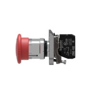 Produktbild för Schneider Electric XB4, Knapp, IP66, IK06, 40 mm, 82 mm, 47...
