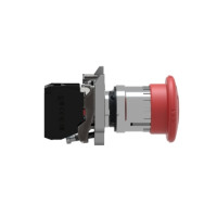 Produktbild för Schneider Electric XB4, Knapp, IP66, IK06, 40 mm, 82 mm, 47...