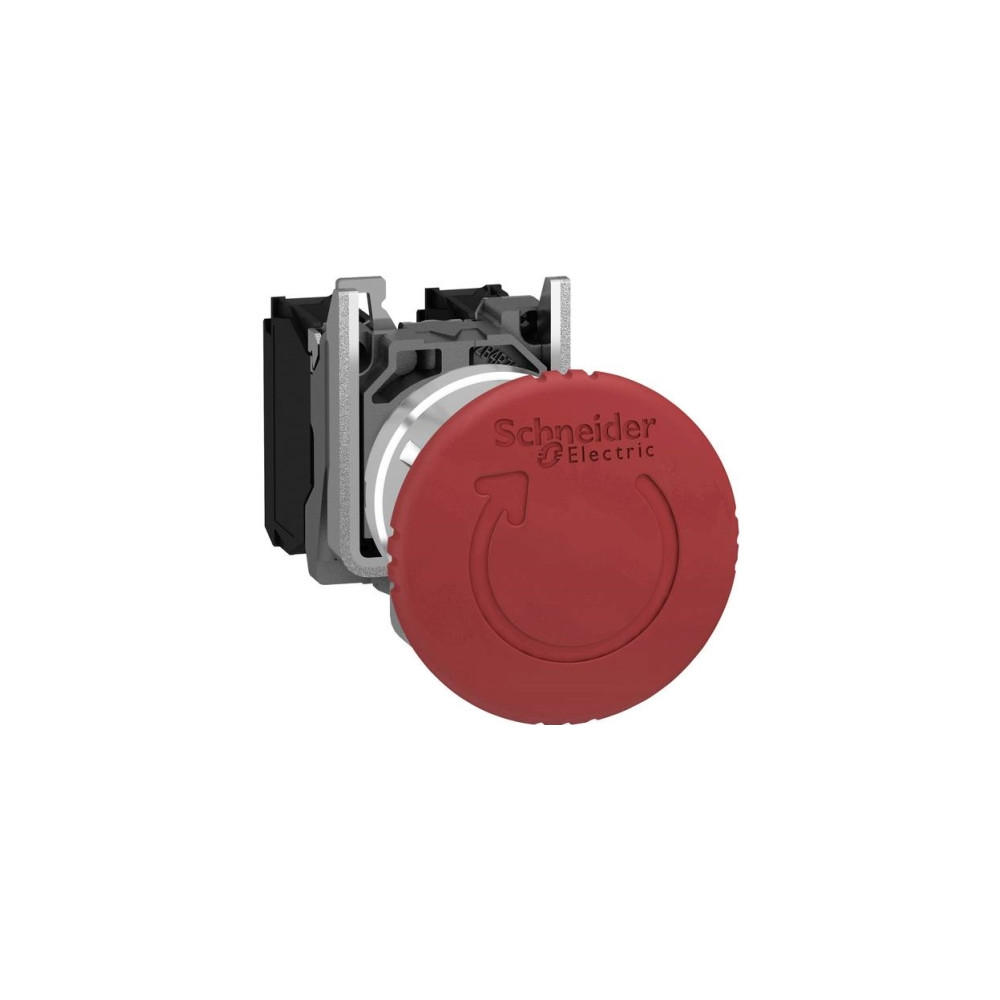 Produktbild för Schneider Electric XB4, Knapp, IP66, IK06, 40 mm, 82 mm, 47...