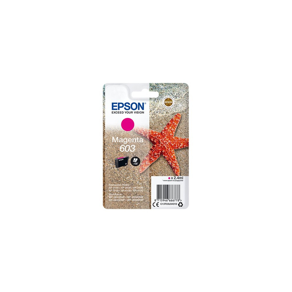 Produktbild för Epson 603 - magenta - original - bläckpatron