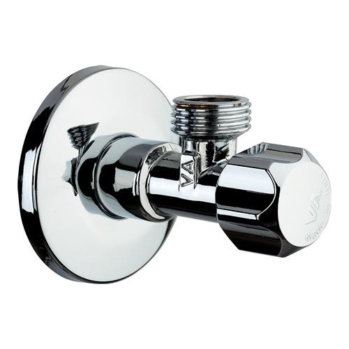 ARIMEX Nollventil med vinkelgång 1/2" x 3/8" inkl. rosett. Lång mod... - Övrigt inom badrum