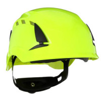 Produktbild för 3M SecureFit X5514V-CE-4 ventilerad skyddshjälm med UV-senso...