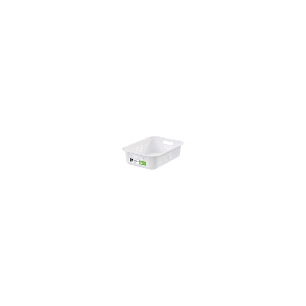 Produktbild för Förvaringskorg SmartStore Recycled 10 37 x 28 x 10 cm vit 6...