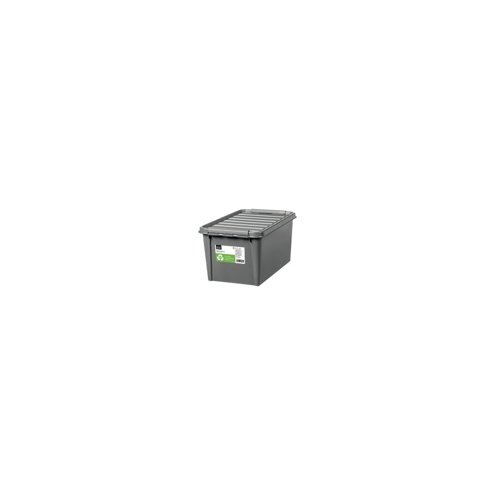 Produktbild för Förvaringsbox SmartStore Recycled 45, 59 x 39 x 31 cm, grå,...