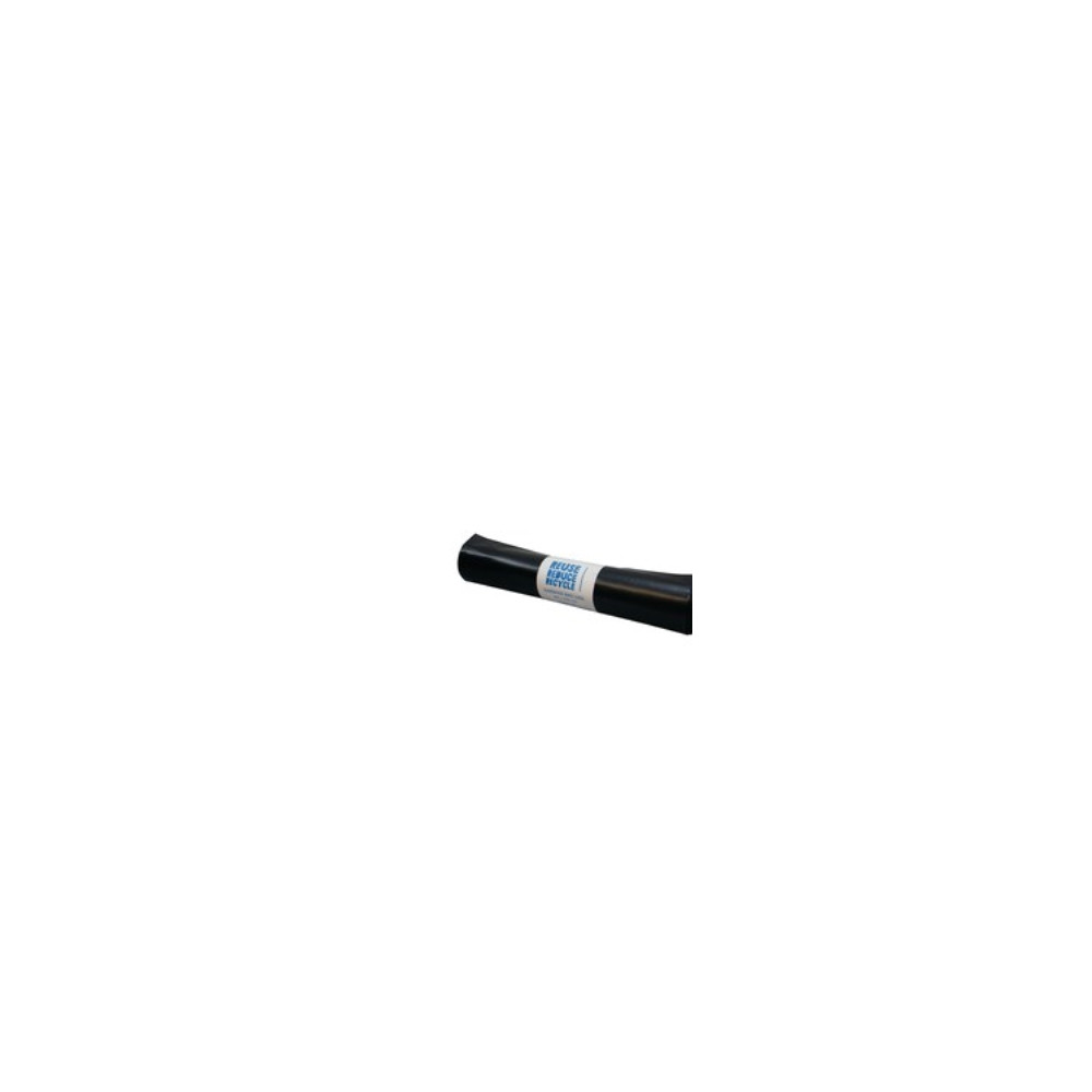 Produktbild för Soppor PolyBLUE återvunnen plast 60 my, svart, 10 påsar, 160...