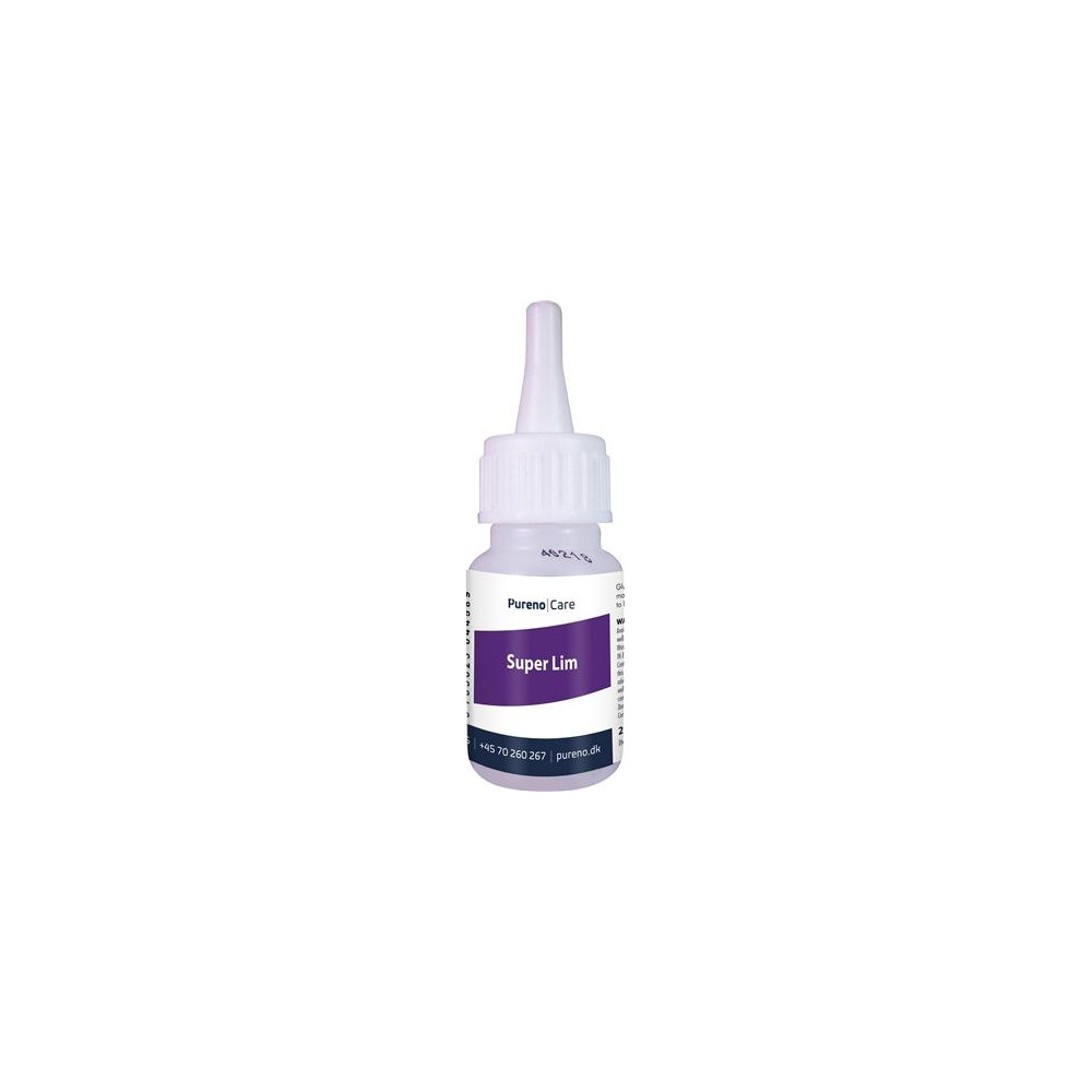Produktbild för PURENO Super lim 20 ml för snabb limning av olika metaller,...